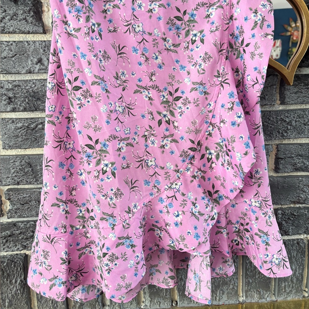 Vero Moda Pink Floral Mini Dress - Picture 4 of 7